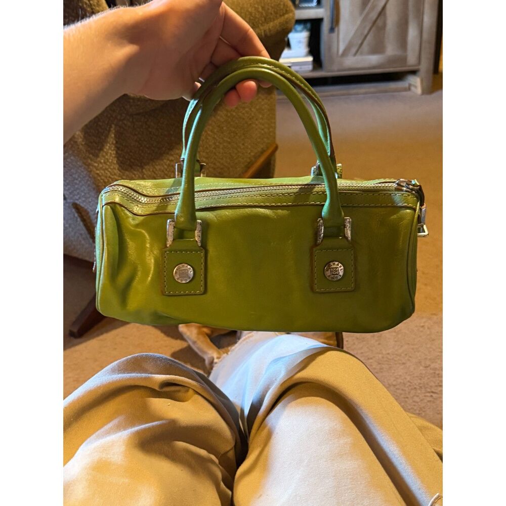 MICHAEL Michael Kors Olive Green Leather Hobo Shoulder Bag Handbag